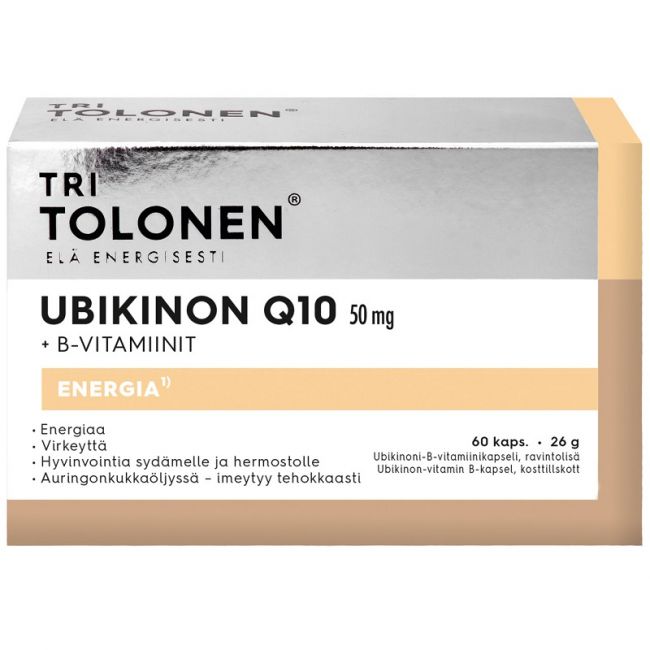 Tri Tolonen Ubiquinone Q10 50 mg 60 capsules